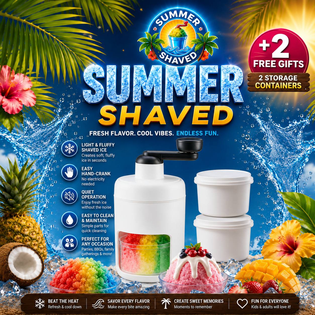 ShavedSummer™ IceFlow 2.0