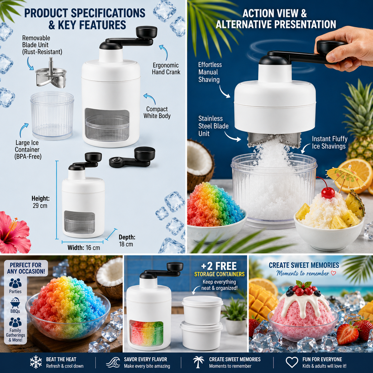ShavedSummer™ IceFlow 2.0